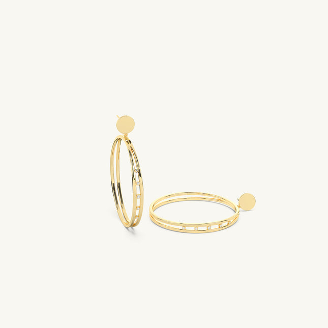 Swan Earrings