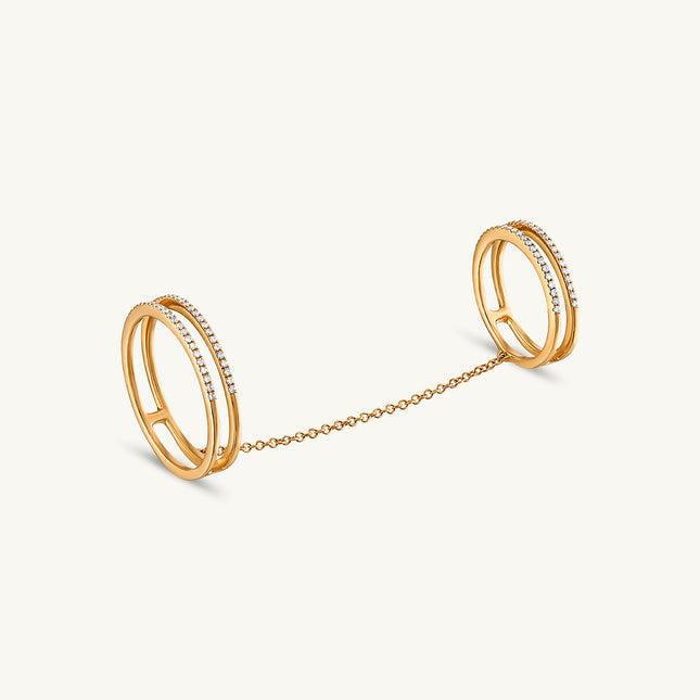 Iris Double Ring