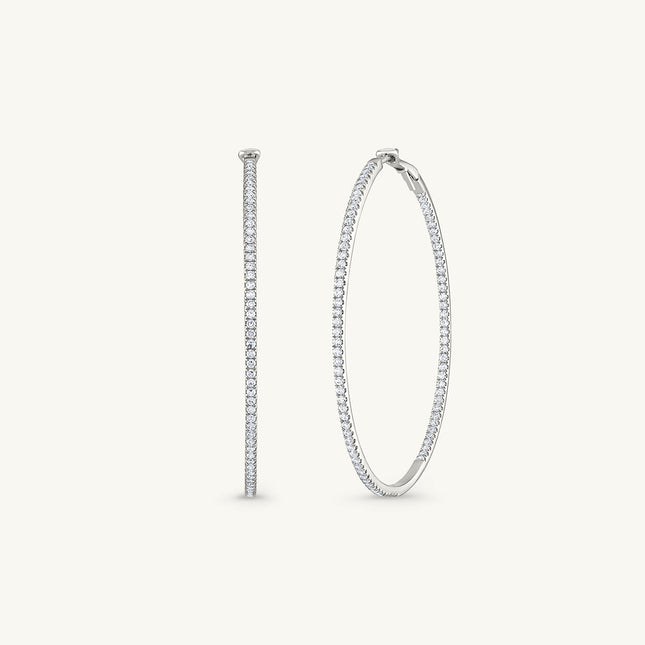 Lea hoop earrings