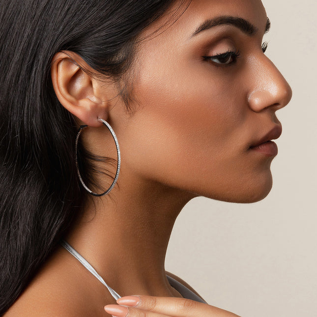 Lea hoop earrings